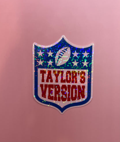 Taylor’s Version NFL sticker